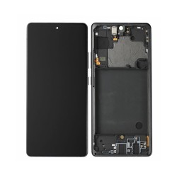Touch+Display com Frame Samsung Galaxy A71 5G/SM-A716 (GH82-22804A) Preto Touch+Display com Frame Samsung Galaxy A71 5G/SM-A716 (GH82-22804A) Preto